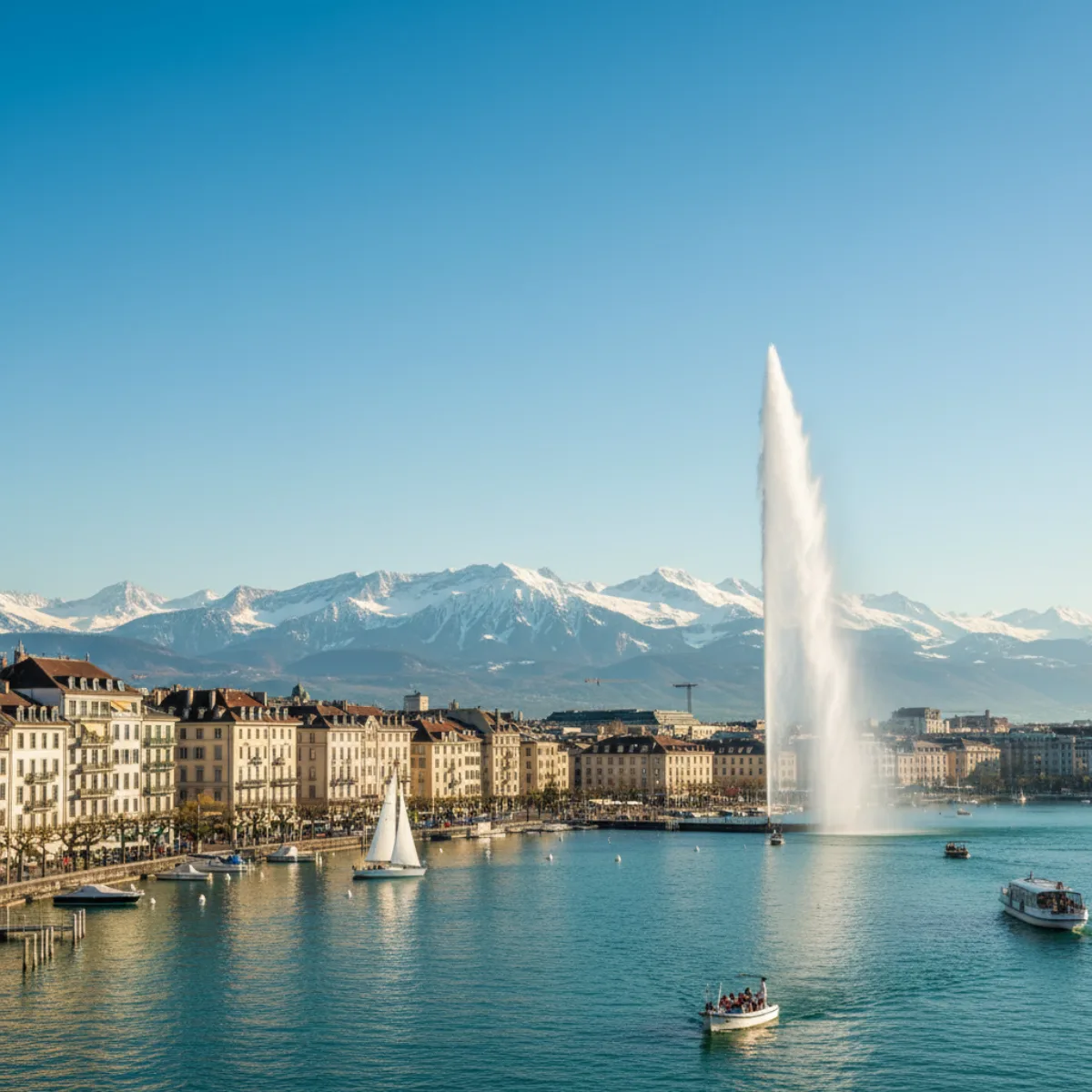 Genève, lac Léman